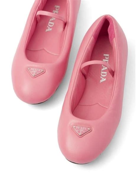 prada padded ballet flats.